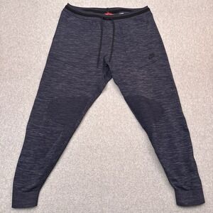 Nike Tech Knit Fleece Joggers Men's XL Blue Tapered Athleisure Sportswear 832180
